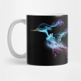 color humming bird Mug